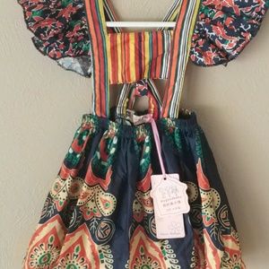 NWT - My Good Baby - Paisley Mandala Jumper Dress